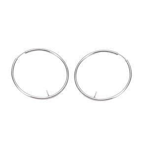 ต่างหูเงินแท้ S925 สไตล์ยุโรป-อเมริกัน แบบเกี่ยวหู ประดับเปลือกหอย ต่างหูยาว 10-14 มม. ประดับมุกเม็ดใหญ่ อุปกรณ์ทำต่างหูมุก DIY รุ่นสีทอง 1208 - Product Image 5