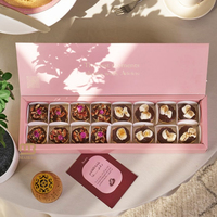 Boîtes d'emballage personnalisées de luxe en carton magnétique pour baklava, fruits secs, dattes, bonbons, chocolats, emballages pour cadeaux du Ramadan et de l'Aïd