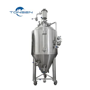 Yüksek kaliteli paslanmaz çelik 100 litre 100L konik bira fermentasyon tankı tankı