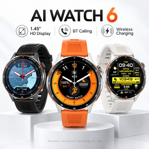 Nouvelle Montre Connectée AI WATCH 6 2026 avec Écran 1,45 Pouces, Appel Bluetooth, Étanchéité IP68, Suivi Sportif, Fréquence Cardiaque et Sommeil pour Hommes et Femmes - Product Image 2