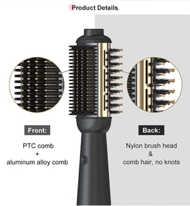 <span class=keywords><strong>Brosse</strong></span> <span class=keywords><strong>à</strong></span> Air chaud professionnelle PTC lissage <span class=keywords><strong>brosse</strong></span> <span class=keywords><strong>à</strong></span> cheveux en une étape pour tous les types de cheveux <span class=keywords><strong>brosse</strong></span> <span class=keywords><strong>à</strong></span> cheveux - Product Image 2