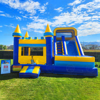 Château gonflable sautant commercial videur lune marche château rebondissant maison de rebond sauter château plein d'entrain à vendre