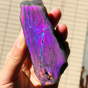 All'ingrosso naturale colorato taglio di <span class=keywords><strong>Labradorite</strong></span> intagli cristalli pietre curative alla rinfusa minerale esemplare - Product Image 6