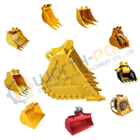 Cucharón para Miniexcavadora Kubota Kx040 Kx040-4 Kx057-5 Kx060-5 Kx91 U15 U17 U35, Cucharón para Miniexcavadora Kubota de 2.5, 5, 3.5 y 6 Toneladas