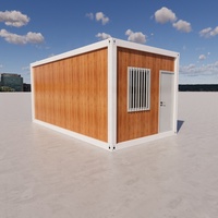 Maisons conteneurs préfabriquées de luxe 20ft 40ft Design moderne Durable Ignifuge Chambre Atelier