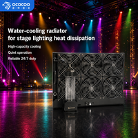 Système de refroidissement externe à eau OCOCOO FC700-A360S-2 42W 1080LH 15M de hauteur 6 ventilateurs double 360mm silencieux pour éclairage de scène