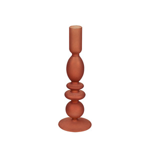 Yüksek performanslı özelleştirilmiş Modern masa şamdan uzun kök cam mumluk - Product Image 5