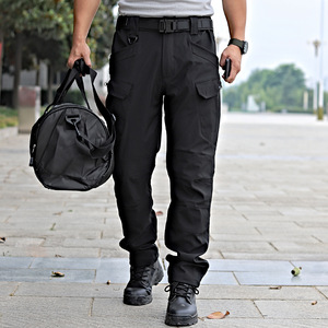Pantalones cargo tácticos para exteriores para hombres: multibolsillo, Ripstop, estiramiento, pantalones de escalada para <span class=keywords><strong>senderismo</strong></span> para aventura - Product Image 4