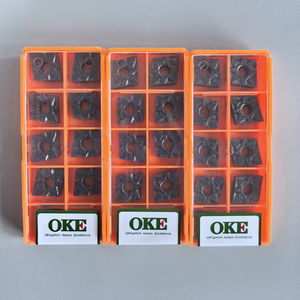 Insertos Cuadrados Negativos de Carburo de Tungsteno CNMG120404-MF OP1315, Recubrimiento CVD/PVD, HSS, OEM Personalizable, para Torno CNC, HRC40-60 - Product Image 5