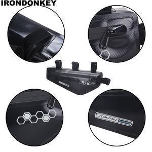 IRONDONKEY universale custodia rigida borsa da sella comoda attrezzatura elettrica traversa anteriore per bicicletta borse da bicicletta scatole - Product Image 3