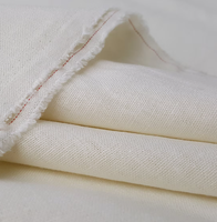 Tissu tissé certifié Premium Classique Lourd 20% Viscose 80% Lin Écologique Biologique Respirant pour Robes et Textiles de Maison