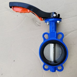 Evk bướm Van-Wafer loại trần trục PN10 <span class=keywords><strong>PN16</strong></span> lớp <span class=keywords><strong>125</strong></span>/150 hai thân cây cơ thể dễ uốn sắt/đúc thép EVK-BV DN40-DN1200 cho - Product Image 2