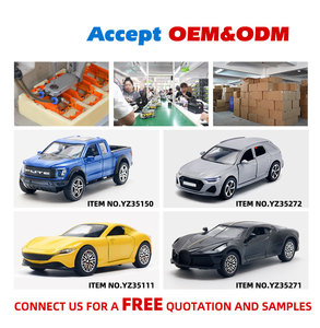 New Design 1:36 Scale Mini Diecast Pickup Truck Model Open Door Pull-back Alloy Metal <strong>Toy</strong> <strong>Car</strong> with Wheels Movable YZ Model - Product Image 6