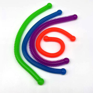Vente flash - Jouet anti-stress en ficelle super extensible de 29 cm, couleur vive, design texturé - Product Image 2