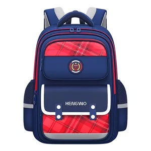 Yeni İngiliz tarzı okul çantası öğrenci sırt çantası mochila escolar yükünü azaltmak için 1-6 sınıf