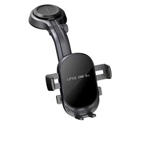 Support de téléphone portable pour voiture en gros pour la navigation GPS Support de voiture invisible à gravité Support de ventilation pour téléphone portable