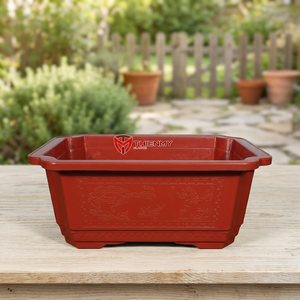 Maceta de Plástico 350, Cuadrada Tradicional, Duradera, Ecológica, para Jardín y Exteriores - Product Image 3