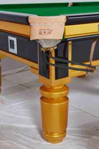 Table <span class=keywords><strong>de</strong></span> billard chinois officielle Xingpai C110-9A pour le <span class=keywords><strong>championnat</strong></span> <span class=keywords><strong>du</strong></span> <span class=keywords><strong>monde</strong></span>, avec coussins en acier et pieds en bois massif - Product Image 3