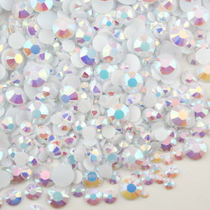 Blinginbox Factorysale Strass Mixsize SS6-SS30 10000Pcs Non Hotfix Résine Strass Colle pour Nail Art & Tasses DIY Accessoires - Product Image 2