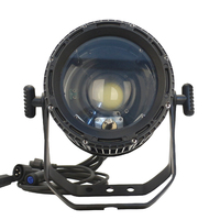 Projecteur LED COB mobile de haute qualité, étanche, 200W, IP65, RGBW 4-en-1 avec zoom, blanc chaud, DMX512, Ra90