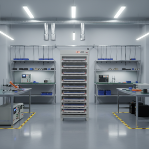 Professional EV Battery Grading Line: High-Throughput Sorting &amp; Capacity <strong>Tester</strong> for 18650/21700 Cylindrical Prismatic Cells - Product Image 4