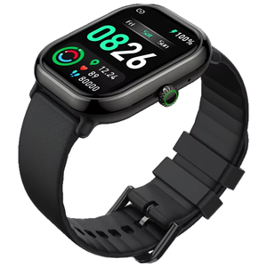 1.96 Inch Amoled Đầy Đủ Màn Hình Cảm Ứng Thông Minh Đồng Hồ Thời Trang Ip68 Thể Thao Tập Thể Dục Android Silica Gel Vuông Trái Tim Tỷ Lệ Câu Trả Lời Cuộc Gọi - Product Image 1