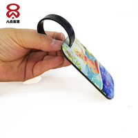 Étiquettes de bagages personnalisées, accessoires de décoration de voyage, Sublimation MDF vierge