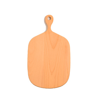 Tabla de cortar de madera de haya estilo japonés, rectangular, con mango de madera maciza, para cortar frutas, pan y preparar comida para bebés. - Product Image 5