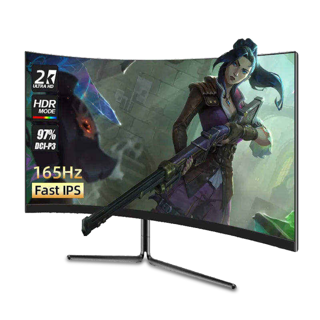 ASANO 32 Inch 1440p 2k 1ms Pc Computer Gaming Monitors 165Hz Gamer Monitor