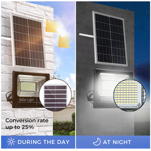 Luz de inundación LED <span class=keywords><strong>solar</strong></span> para exteriores de <span class=keywords><strong>60W</strong></span> resistente al agua IP67 Lampadaire Solaire iluminación eficiente de energía <span class=keywords><strong>solar</strong></span> - Product Image 4
