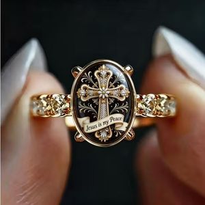 Anillo Unisex con Diseño de Dios Sol y Luna en Cobre Electrochapado, Nuevo Éxito de Ventas Transfronterizo, Disponible en Yiwu para Venta al Por Mayor - Product Image 4