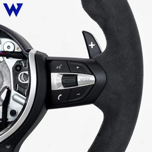 Volant en suède intégral pour <span class=keywords><strong>BMW</strong></span> <span class=keywords><strong>X1</strong></span> X3 X4 X5 X6 F10 F18 F11 F12 F30 F20 M2 M3 M4 M5 M6 X5M X6M F80 F82 F34 E46 - <span class=keywords><strong>Prix</strong></span> de gros - Product Image 3