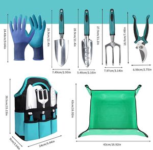 <b>Gardening</b> <b>Tool</b> <b>Set</b> with Non-Slip Handles <b>Gardening</b> Hand <b>Tools</b> with Gloves Ideal <b>Gardening</b> <b>Tools</b> Gifts for Women and Men (7 pcs) - Product Image 2