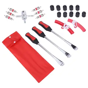 Kit de Herramientas para Cambio de Neumáticos, Juego de Desmontaje y Montaje de Neumáticos, Palancas para Neumáticos, Protectores de Llantas y Ruedas para Automóviles y Motocicletas - Product Image 1