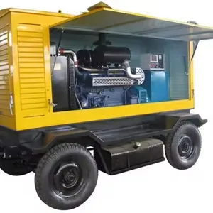 40kw 48kva mobile silent housing mining plant mining powered diesel generator sets using Ricardo engines