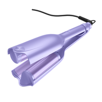 Hairstorm Nouveau Design Fer à Boucler Portable 32mm Violet en Forme d'Œuf avec Ions Négatifs