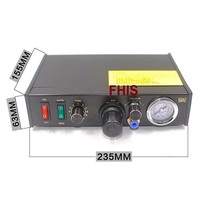 FHIS Semi Automatique Liquide Unique Distributeur de Cylindre de Pression En Acier Inoxydable Matériel Note Soupape De Distribution