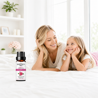 Échantillon Gratuit 10ml Huile Essentielle d'Aromathérapie Biologique 100% Pure Distillée à la Vapeur Bois de Santal Lavande Myrrhe Parfum Personnalisable