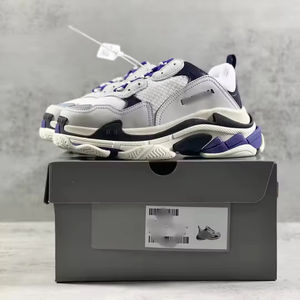 Chaussures de sport décontractées unisexes de luxe 2025 à plateforme pour la marche Printemps-Été Noir Blanc Beige Gris Foncé - Product Image 5