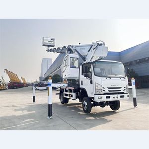 New High Performance Diesel ISUZU <b>Truck</b> Mounted Aerial Work Platform 18-28 Meters Manual <b>Transmission</b> EURO 5 90/122HP - Product Image 4