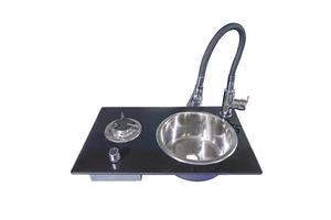 Bateau caravane camping-car 2 Buner cuisinière à gaz GPL <span class=keywords><strong>plaque</strong></span> <span class=keywords><strong>de</strong></span> <span class=keywords><strong>cuisson</strong></span> et évier combiné <span class=keywords><strong>avec</strong></span> verre trempé 730*430*150mm GR-215 - Product Image 6