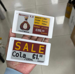 กล่องกันน้ำ ESL ป้ายราคาอัตโนมัติ ESL ป้ายราคาดิจิทัลเปลี่ยนราคาได้ ป้ายราคาอัจฉริยะสำหรับซูเปอร์มาร์เก็ต ระบบ ESL ป้ายชั้นวางสินค้าอิเล็กทรอนิกส์ - Product Image 1