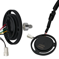Encodeur à arbre magnétique à disque ultra-mince avec sortie de signal numérique ABZ pour moteur synchrone, capteur de position absolue
