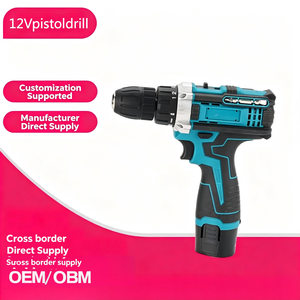 สว่านไฟฟ้า 12V ใช้แบตเตอรี่ ปรับความเร็วได้ สองระดับ ด้ามจับแบบปืน พร้อมระบบหมุนไป-กลับ - Product Image 5