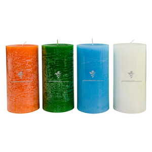 Large Decorative <strong>Tall</strong> Paraffin <strong>Pillar</strong> <strong>Candles</strong> for Home Decoration by Aoyin - Product Image 1