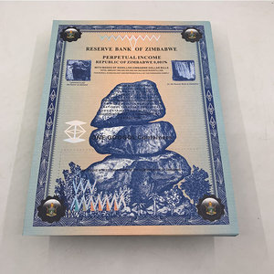 200 Piezas de Billetes de Zimbabue de Un Googol, Rollos de 509 Quintillones, Billetes de Papel de Gran Tamaño con Luz UV en una Bonita Caja - Product Image 3