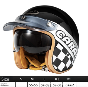YM toutes saisons ABS <span class=keywords><strong>casque</strong></span> de moto électrique certifié DOT conception intégrale garantie de 2 ans hommes femmes nouveau <span class=keywords><strong>Vintage</strong></span> sécurité d'abord - Product Image 6