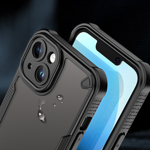 Elegante diseño a prueba de golpes PC Funda para teléfono móvil para <span class=keywords><strong>Apple</strong></span> <span class=keywords><strong>iPhone</strong></span> <span class=keywords><strong>13</strong></span> <span class=keywords><strong>Mini</strong></span> Cobertura completa TPU Cubierta protectora - Product Image 2