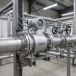 100% Original KROHNE OPTIFLUX 4300 Flowmeter 4-20mA & HART Output Suitable for Tap Water Sewage and Other - Product Image 1