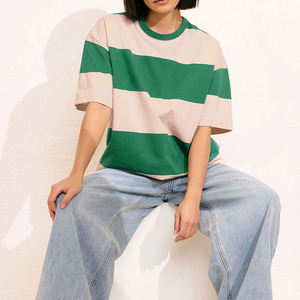 Made in Pakistan New Trendy Design Women Oversized <b>T</b> shirts Customized Breathable Oversize Women's <b>T</b>-Shirt For Summer Wear - Product Image 5